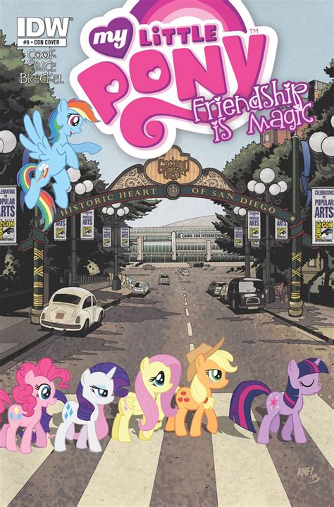 MLP San Diego Comic Con 2 Comic Covers | MLP Merch