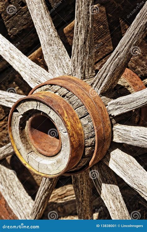 Wooden Wagon Wheels From Horse Carriages Royalty-Free Stock Image | CartoonDealer.com #162089302