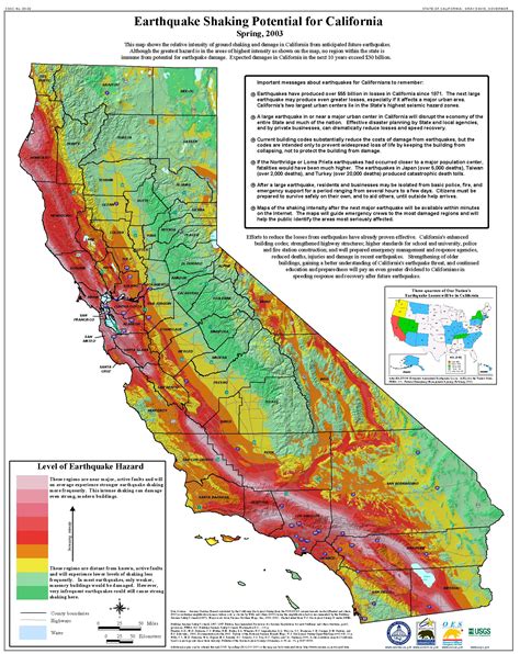 Probabilistic Seismic Hazard Map | Quake Busters - The Bay Area's Original Retrofitter