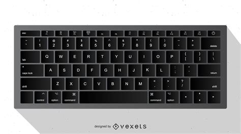 Vector Black Keyboard - Vector download