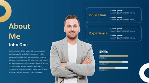 About Me PowerPoint Template to Introduce Yourself | Slidebazaar | How to introduce yourself ...