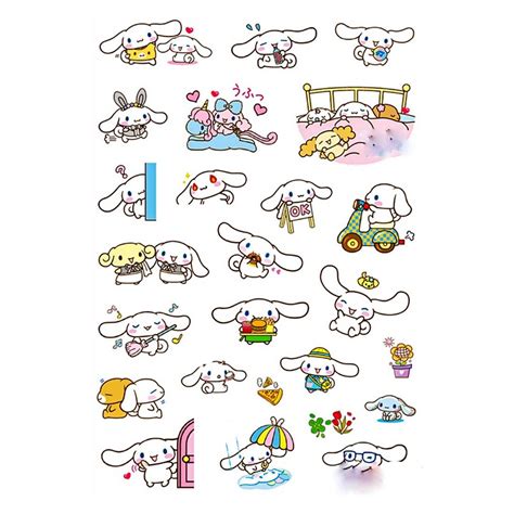 Anime Sanrio Cinnamoroll Scrapbooking Stationery Pegatinas Stickers - KawaiiMerch.com