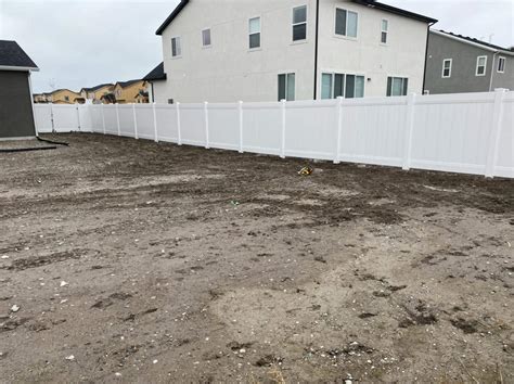 Vinyl Fence Installation in Salt Lake City by All Over Fence