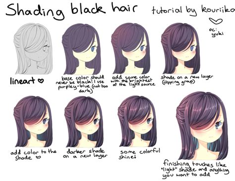 How to Art | Drawing hair tutorial, Digital art tutorial, Digital painting tutorials