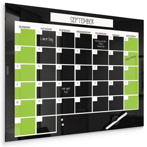 Glass Dry Erase Board Calendar: The Perfect Tool To Organize Your Life | May 2024 Free Printable ...