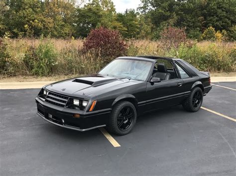 1982 Mustang GT in Black Color