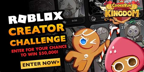 Cookie Run: Kingdom gives you the chance to win $50,000 in its Creator Challenge event on Roblox ...