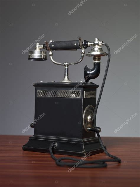 Antique telephone Stock Photo by ©gemenacom 2044386