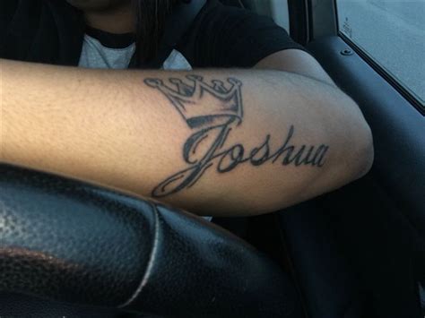 Joshua tattoo | Name tattoos on wrist, Tattoos, Hand tattoos