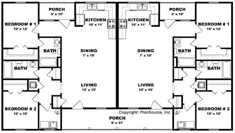 2 Bhk Duplex Floor Plan - floorplans.click