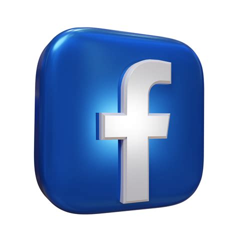 Facebook Logo 3d PNGs for Free Download