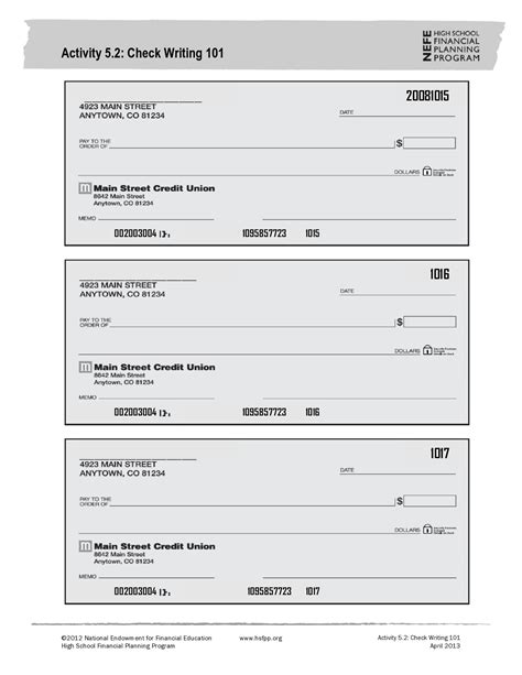 Blank Cashier Check Template To Print