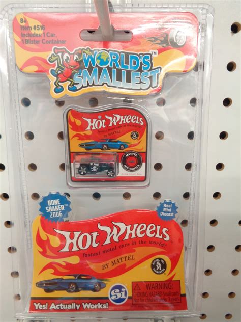 J And J Toys: World's Smallest Hot Wheels