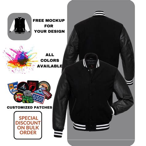 Customized Personalized Varsity Jacket Custom Patches - Etsy