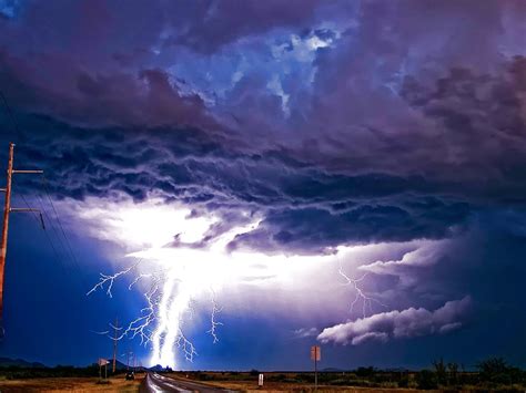 lightning, Storm, Rain, Clouds, Sky, Nature, Thunderstorm Wallpapers HD / Desktop and Mobile ...