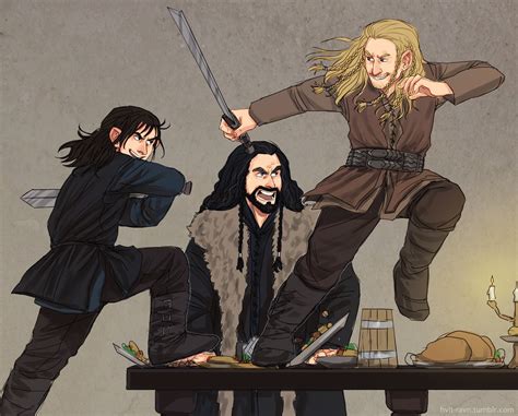 kili and fili fight - The Hobbit Fan Art (36767695) - Fanpop