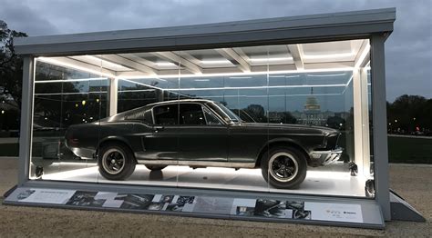 Steve McQueen's '68 Mustang Fastback from "Bullitt" on the Capital : r/Mustang