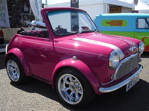 Girly Cars & Pink Cars Every Women Will Love!: The mini Mini cooper (PINK) - i want one!