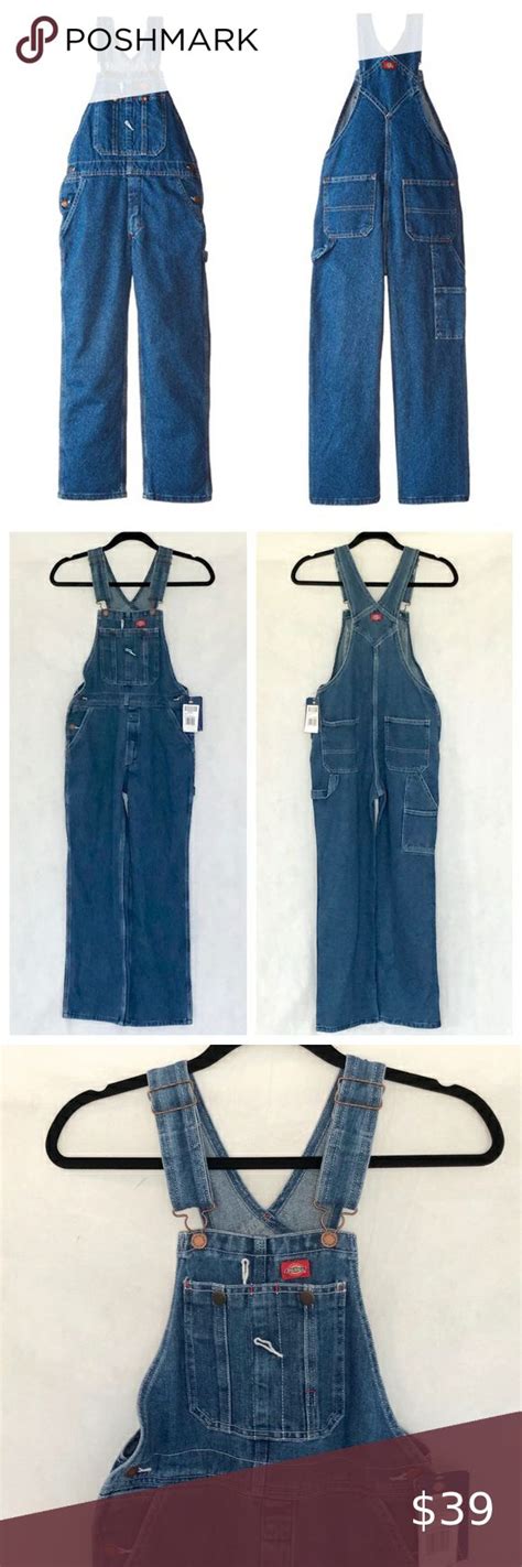 Dickies Kids Denim Bib Overalls | Kids denim, Overalls, Bib overalls