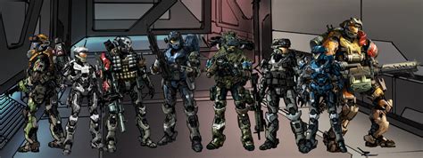 TRUE NOBLE TEAM HALO REACH by GIOVANNIMICARELLI on DeviantArt