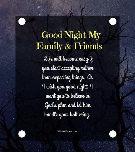 25 Best Good Night Quotes for Family and Friends