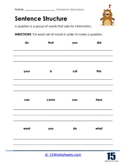 Free sentence pattern worksheet high school, Download Free sentence pattern worksheet high ...