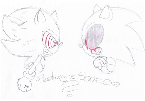 Fleetway vs Sonic.EXE by 5Hedgehog5