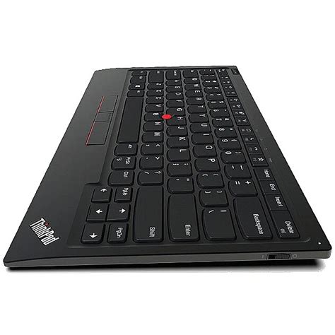 Lenovo ThinkPad TrackPoint Keyboard II, Bluetooth, Black (4Y40X49521)