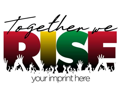 Black History Month Banner (Customizable): Together We Rise | NIMCO, Inc.