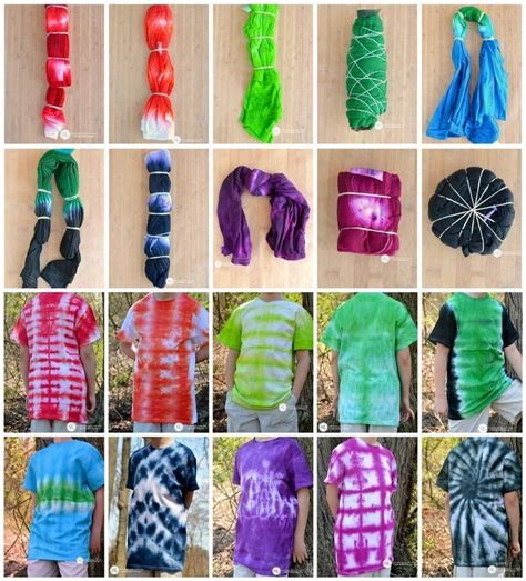 Tie Dye Folding Techniques, Fabric Dyeing Techniques, Tie Dye Techniques Tutorials, Tie Dye ...