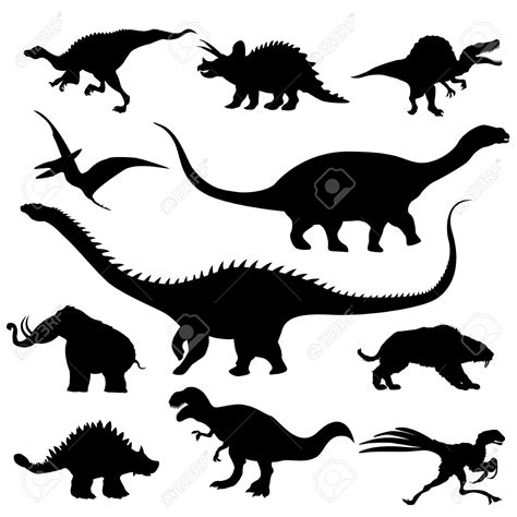 stegosaurus silhouette clipart - Clipground