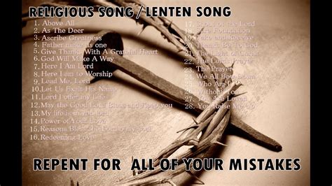 RELIGIOUS SONGS / LENTEN SEASON / HILLSONGS - YouTube