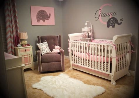 Gianna's Pink and Gray Elephant Nursery Reveal - Project Nursery