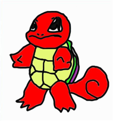 Red Squirtle by bbgun2006 on DeviantArt