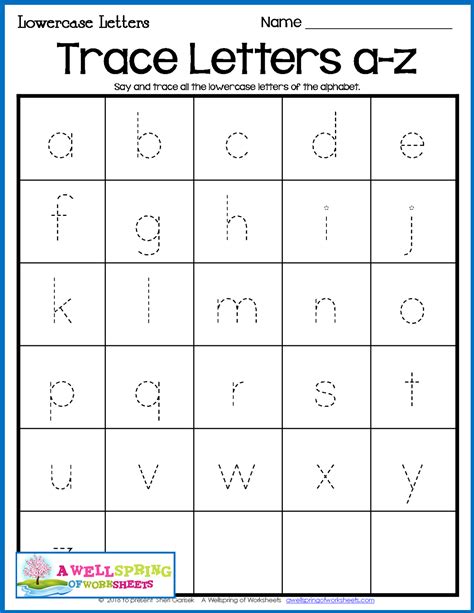 Alphabet Tracing - Uppercase & Lowercase Letters Great for letters formation… | Lowercase ...