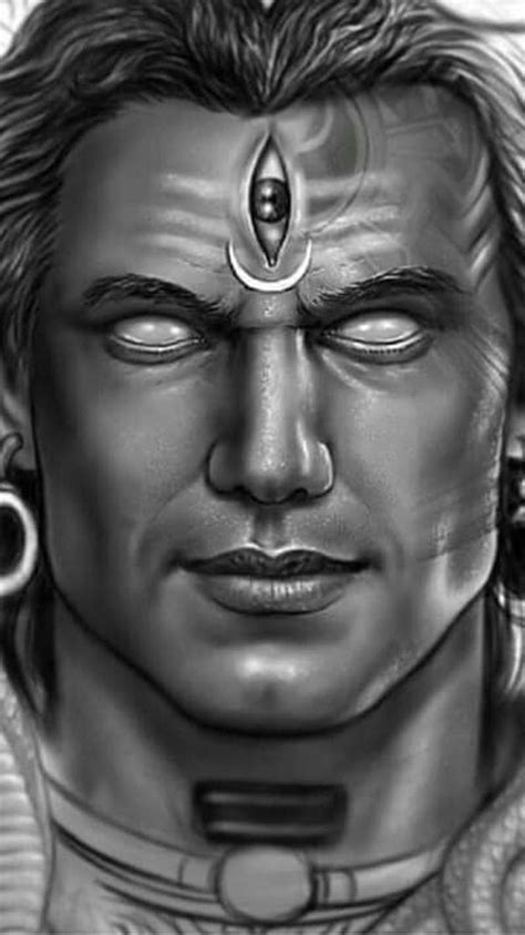 Lord Shiva Angry Sketch