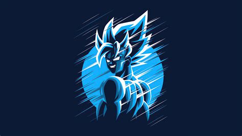 Dragon Ball Z Goku 4K Moon Wallpaper, HD Minimalist 4K Wallpapers, Images, Photos and Background