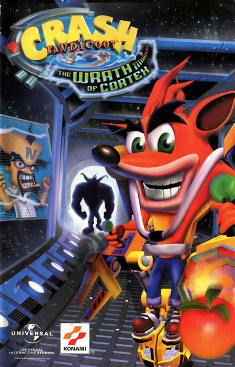 Crash Bandicoot: The Wrath of Cortex cover or packaging material - MobyGames