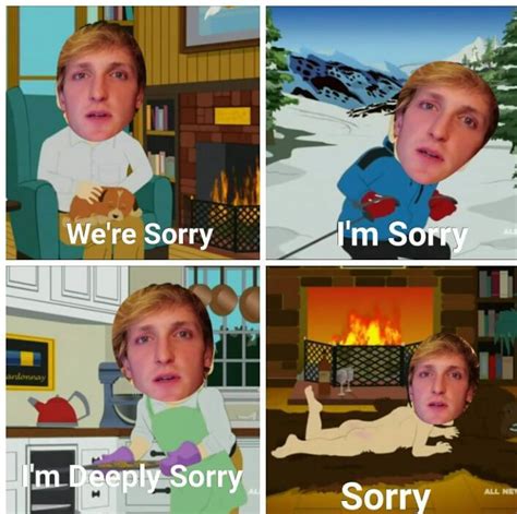 This is what Logan Paul apology vid feels like : southpark