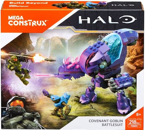 Halo Mega Construx Covenant Goblin Battlesuit Set Mattel - ToyWiz