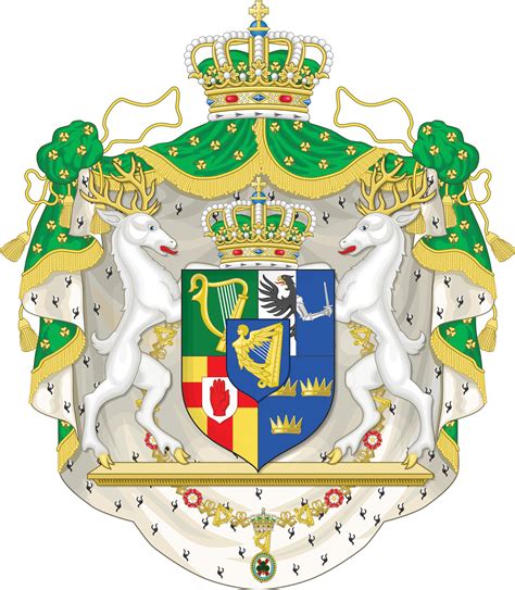 Kingdom of Ireland - Coat of arms by Regicollis on DeviantArt