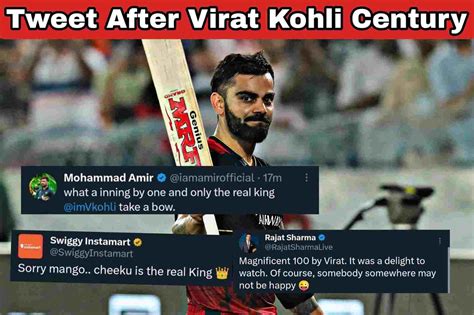 Virat Kohli Century: War broke out on Twitter after Virat Kohli's century | IPL 2023