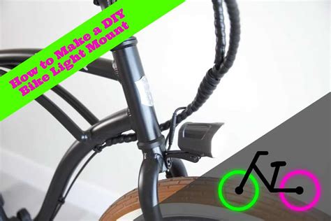 How to Make a DIY Bike Light Mount