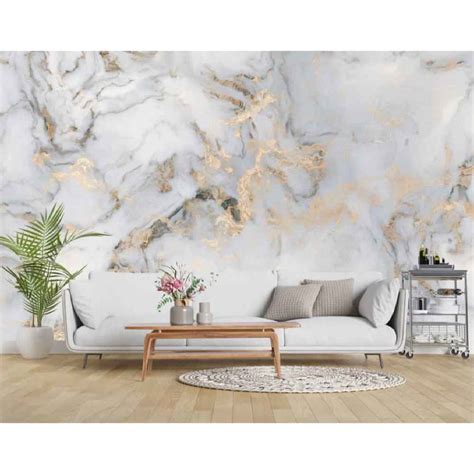 Gray Marble Wall Mural Model Sang - ShopiPersia