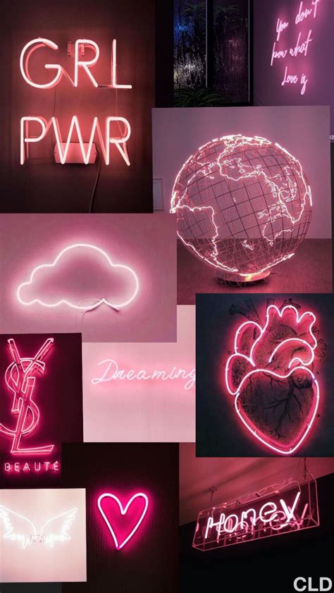 Pink Aesthetic Neon Wallpaper Pink Clouds Wallpaper, Pink Wallpaper Girly, Pink Wallpaper Iphone ...