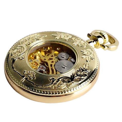 Mechanical Pocket Watch Imperial Gold | Vintage Pocket Watch