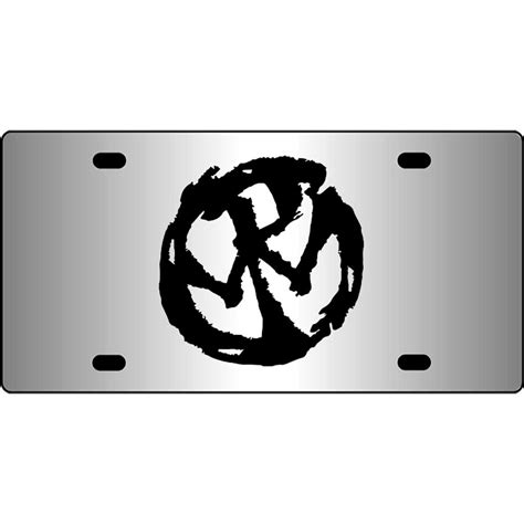 Pennywise Band Symbol Mirror License Plate