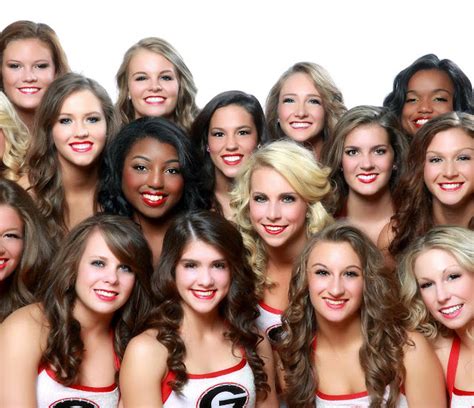 NFL and College Cheerleaders Photos: Week 2 Winners: Georgia Bulldogs