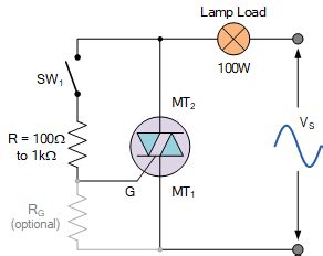 Triac Tutorial and Triac Switching Circuits