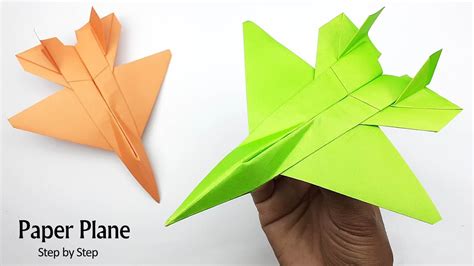 Origami Airplane Step By Step